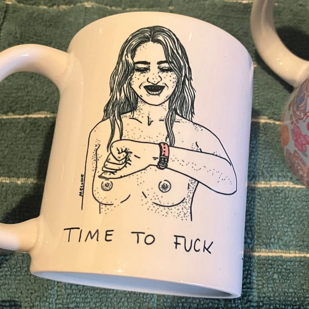 Set of Two Naughty Mugs - Picture 2 of 7